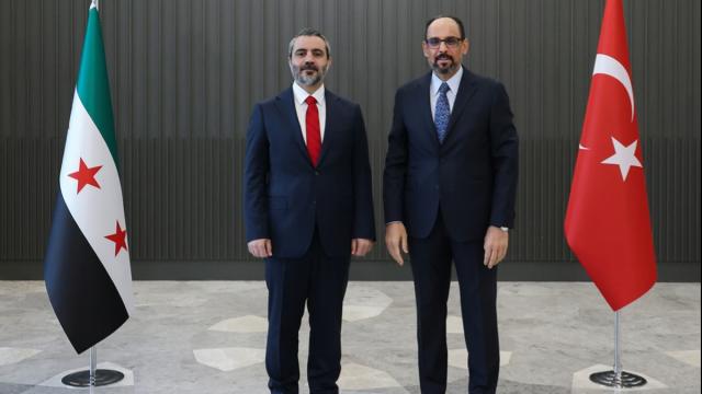 MİT Başkanı Kalın ile Suriye Dışişleri Bakanı Şeybani Ankara’da Görüştü