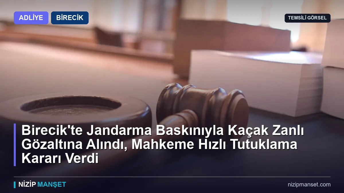 Birecik'te aranan şüpheli yakalandı